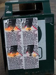 Religious tracts in the Strip District, Pittsburgh