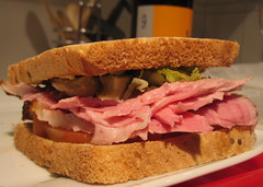 Sandwich de jamón