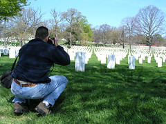 Arlington National Cemetery. April 2005.