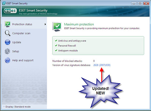 NOD32 ESET Smart Security 3.0.551