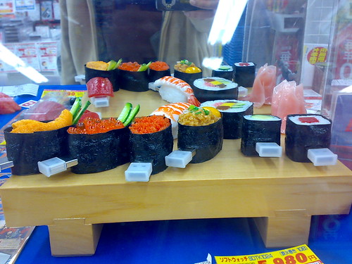 Sushi with something extra