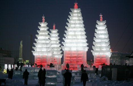 Chinese ice sculpture3