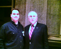 Myself and Ambassador Peck, after the event