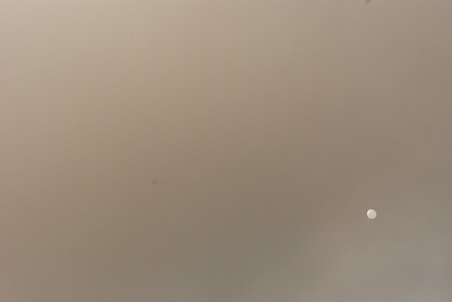 Smoke Cloud and White Balloon