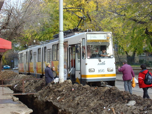 Bucarest centre-18 Tram
