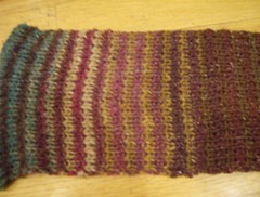 Noro-ish striped scarf
