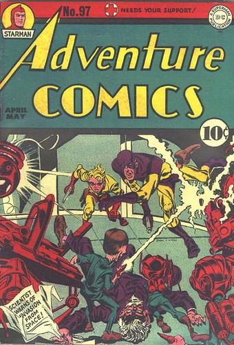 Cover of Adventure Comics #97 dated April/May 1945