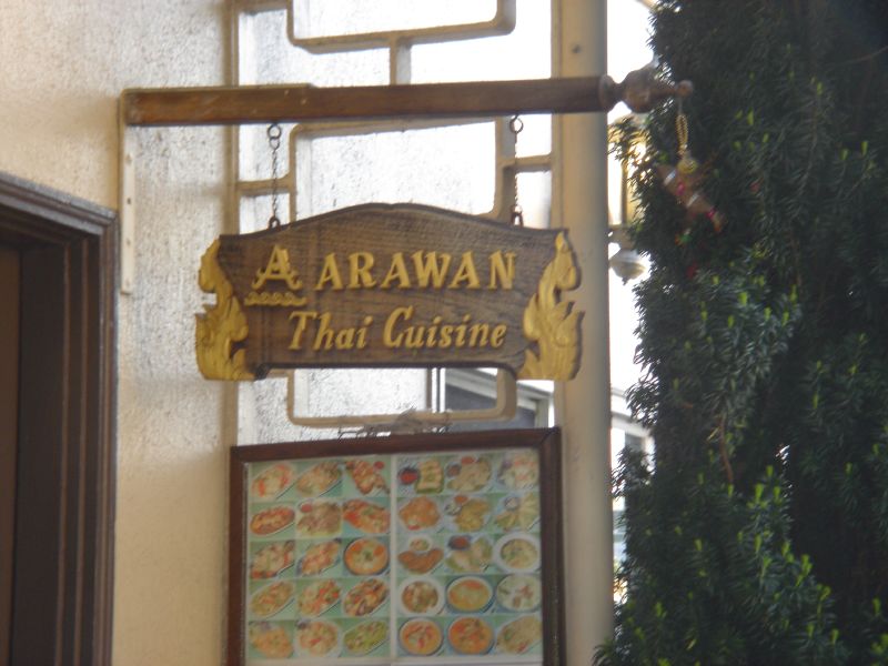 Arawan signpost