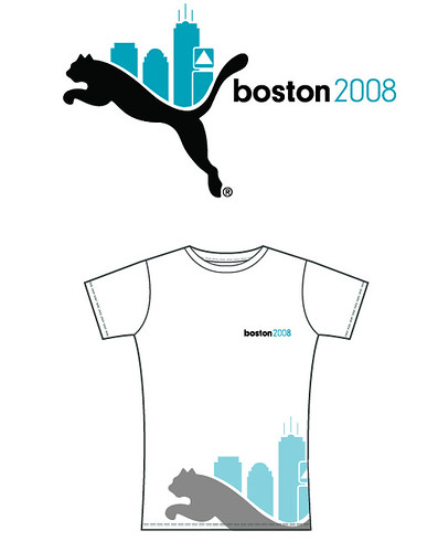 boston marathon logo 2010. oston marathon logo. Puma - Boston Marathon Logo. Logo and T-shirt design; Puma - Boston Marathon Logo. Logo and T-shirt design for Puma sponsored marathon