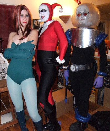 poison ivy batman halloween. Halloween 2007: Batman group