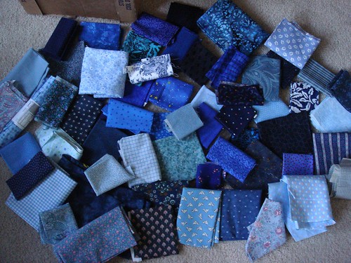Blue Quilt Fabric
