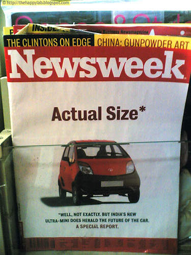 Actual Size Newsweek