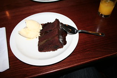 Giant chocolate cake...