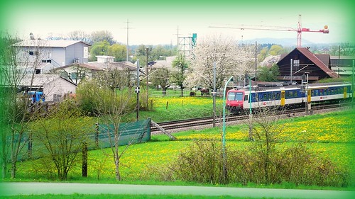 Bellach-Biel train line