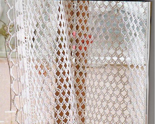 CROCHETBUTTERFLY: Crochet Curtain Pattern Curtain Patterns Crochet stitches