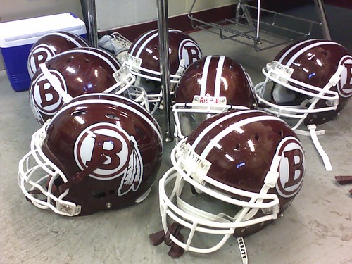 football helmet decals. Chickasaw Football Helmets