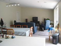 Living area from kitchen