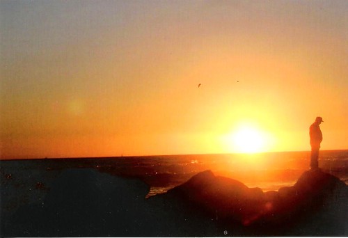 sunset at coronado beach