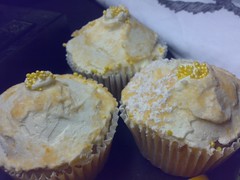 lemon sherbet cupcakes