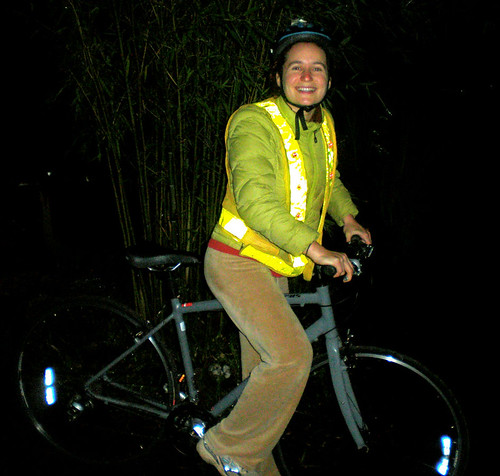 Nina the bike commuter