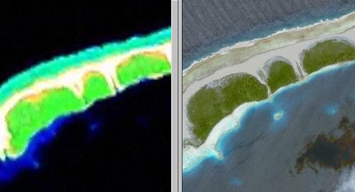 Landsat ETM+ and DigitalGlobe from Google Earth (1-18,000)