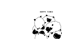 happy time sheep 1280 x 800