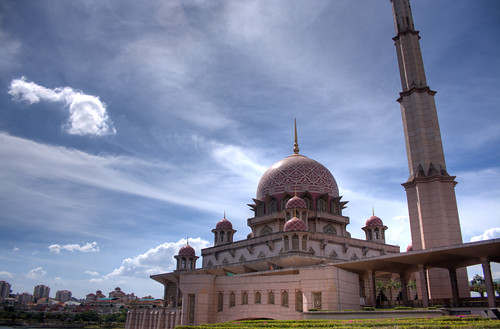 putrajaya mosque HDR