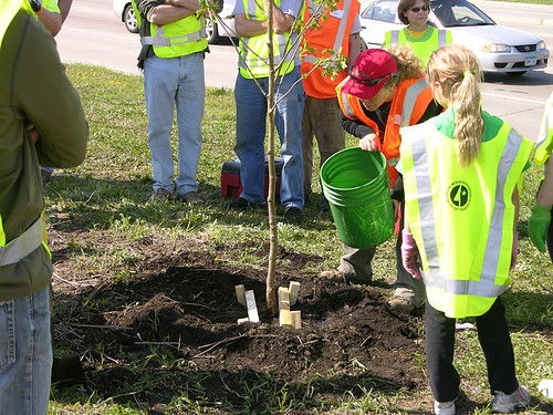 2011 Arbor Day Greenway water