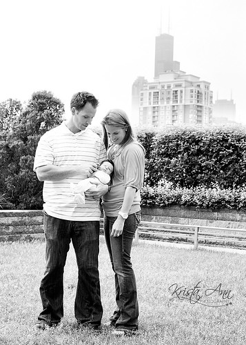 roof-top-family-BW
