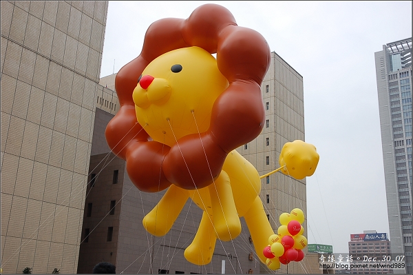 DSC_5522波堤獅造型氣球