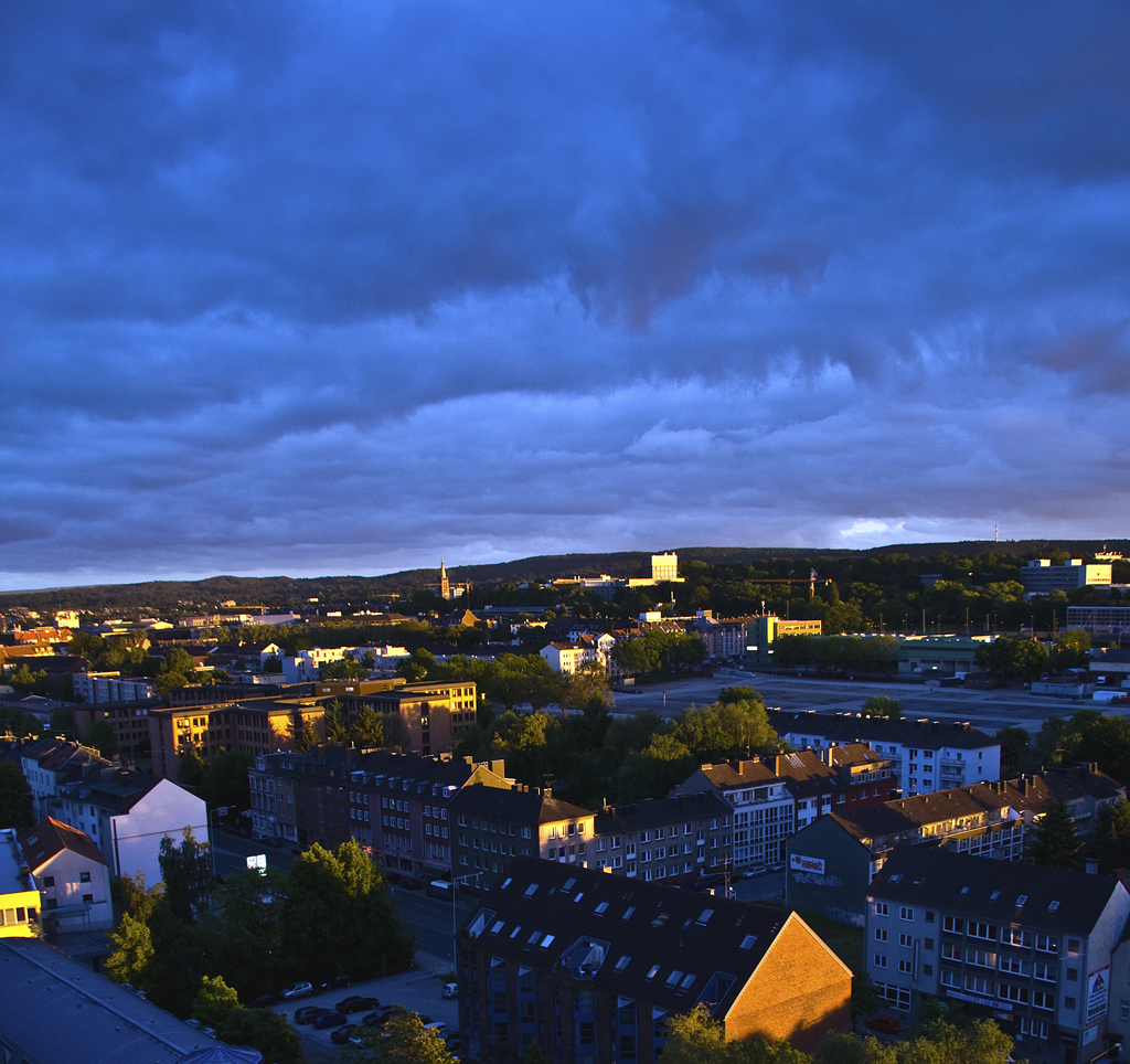 sunset in Aachen 4