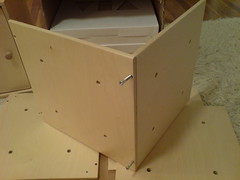 Via Toy Box - building the cube - step 1