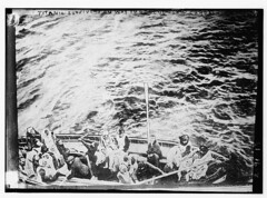 TITANIC survivors on way to rescue-ship CARPATHIA (LOC)