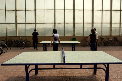 Outdoor ping-pong