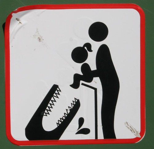 Don't feed your daughter to the crocodiles