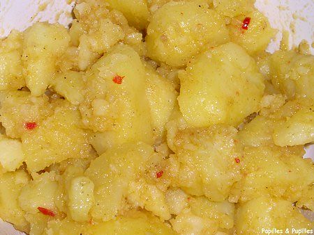Image Papilles et Pupilles - Salade de pommes de terre à l'orientale