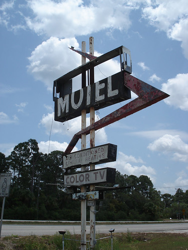 Old Motel Sign - Mims, Florida