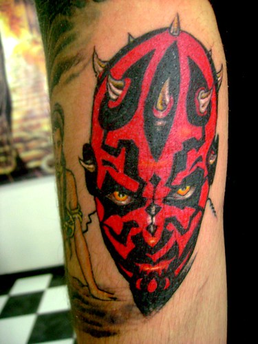 Eduardo Santos · Darth Maul Star Wars episódio 1 Eduardo Santos tattoo 
