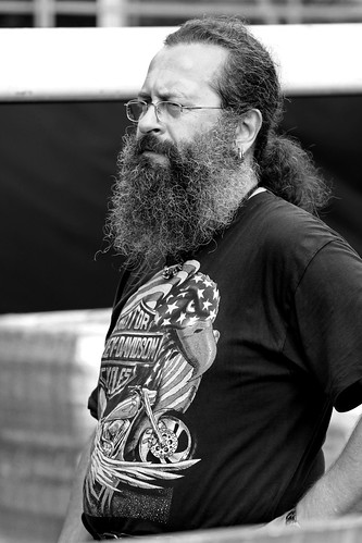 Security guy @ Metal Camp 2009, day I