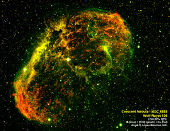 WR 136 & Crescent Nebula