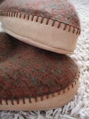 Blanket Stitched Soles