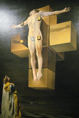 NYC - Metropolitan Museum of Art: Salvador Dalí's Crucifixion (Corpus Hypercubus)