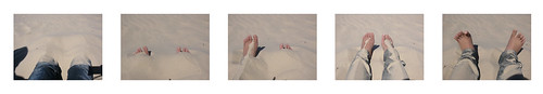 Combi-Feet In Sand