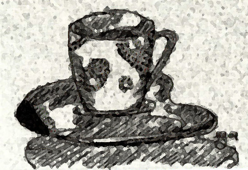 Clara's cup al fresco
