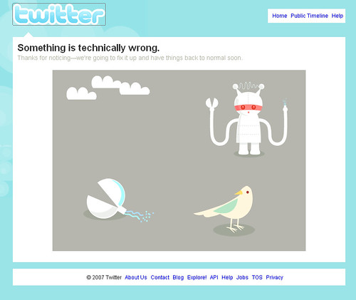 Twitter Technical Error 0108