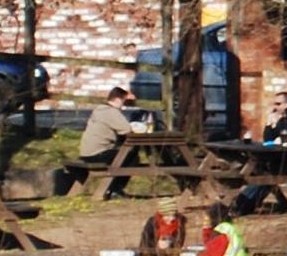 Me reading at Mill on the Exe