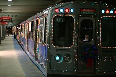 Chicago holiday train/Credit: Flickr user Morydd