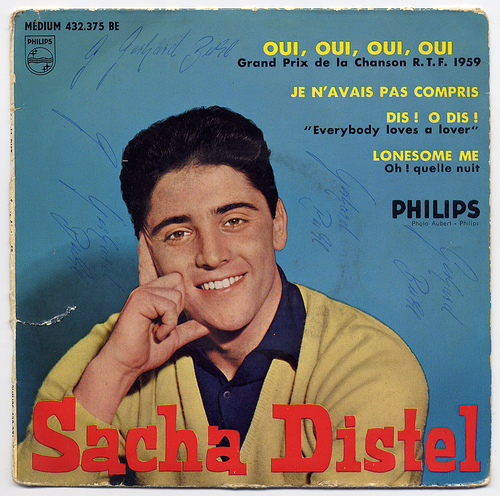 13- Sacha Distel-Francia-1959-frontal