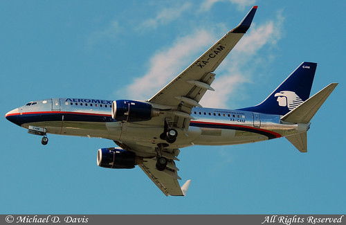  AeroMexico Airlines Boeing 737-752 (XA-CAM) 