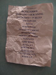 The Arcade Fire setlist, Manchester, October 27 2007